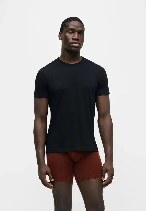Комплект из двух маек с круглым вырезом - нижнее белье Emporio Armani, черный — фото 2