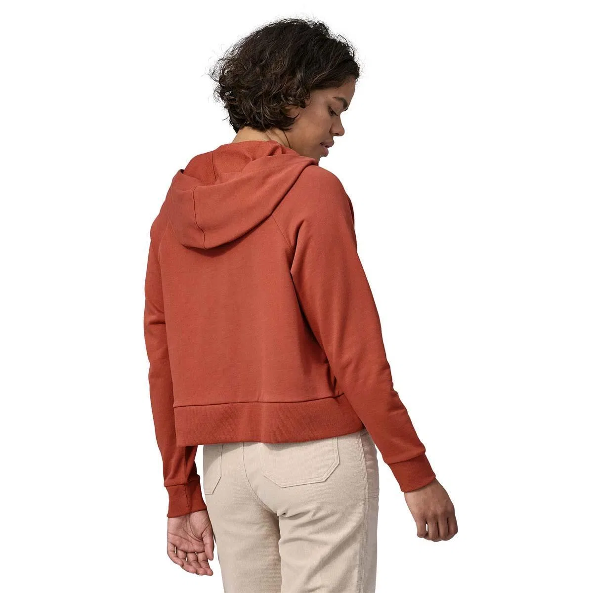 Худи с капюшоном из органического хлопка Essential Hoody Patagonia, Burl Red — фото 2