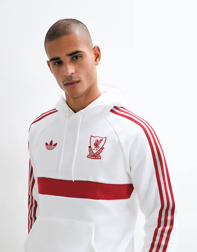 Худи-свитшот Adidas Performance Liverpool FC Originals, белый