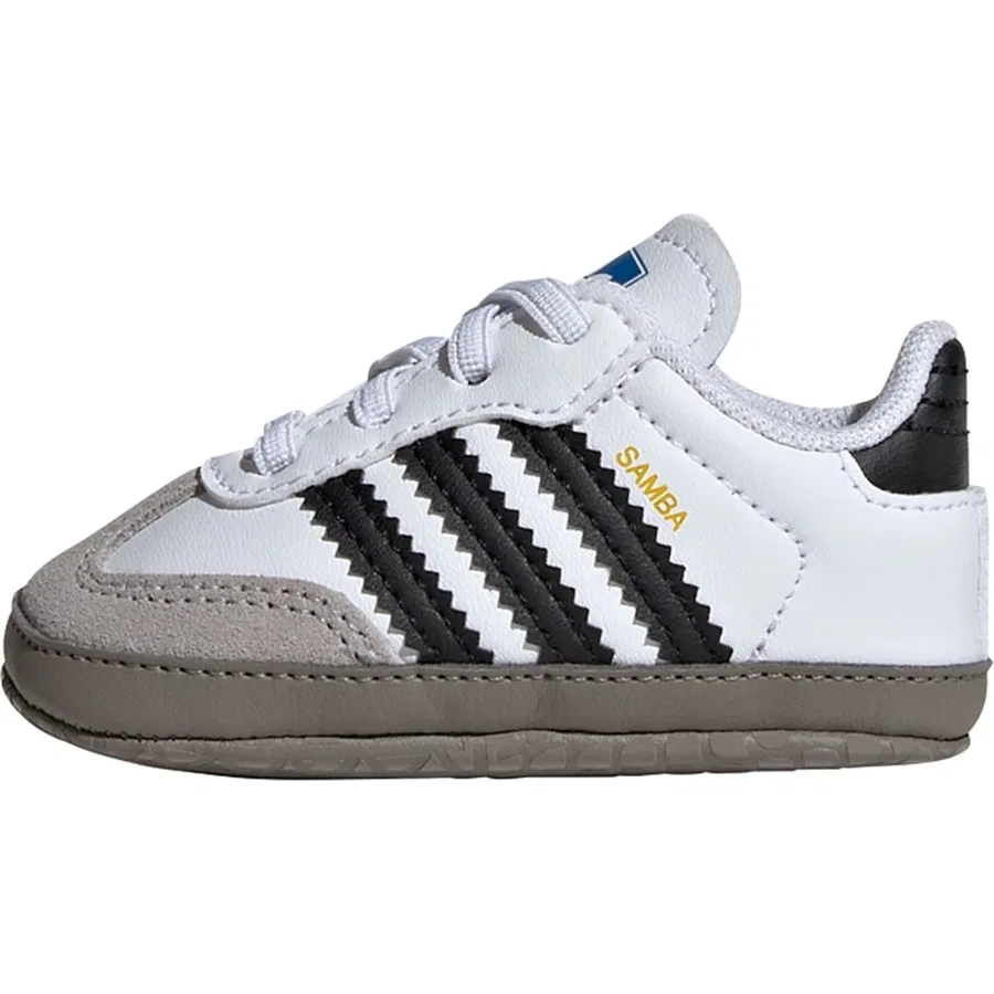 Кроссовки с замшевым мысом Samba Kids adidas, Белый — фото 3