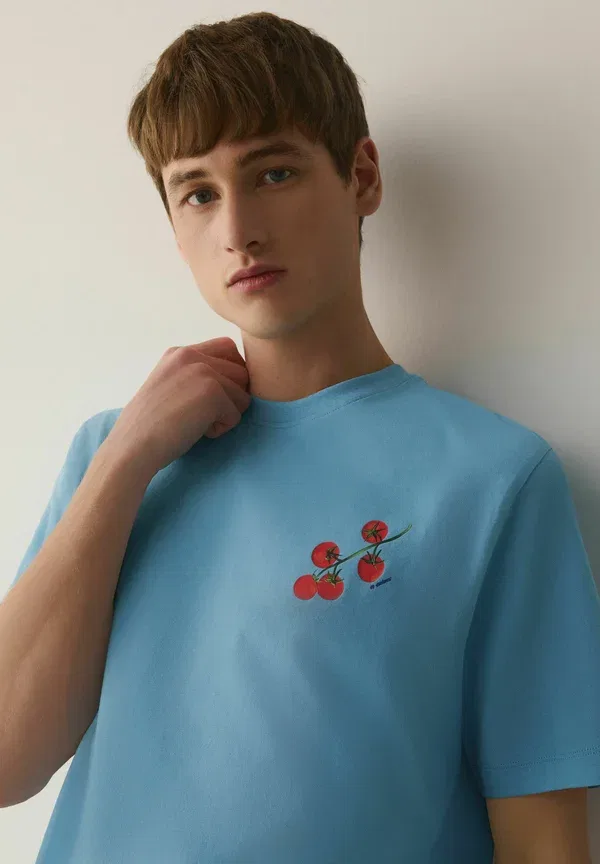 Пижамный комплект хлопковый Seminal short sleeve set 2 pack Next, blue/orange, синий/оранжевый