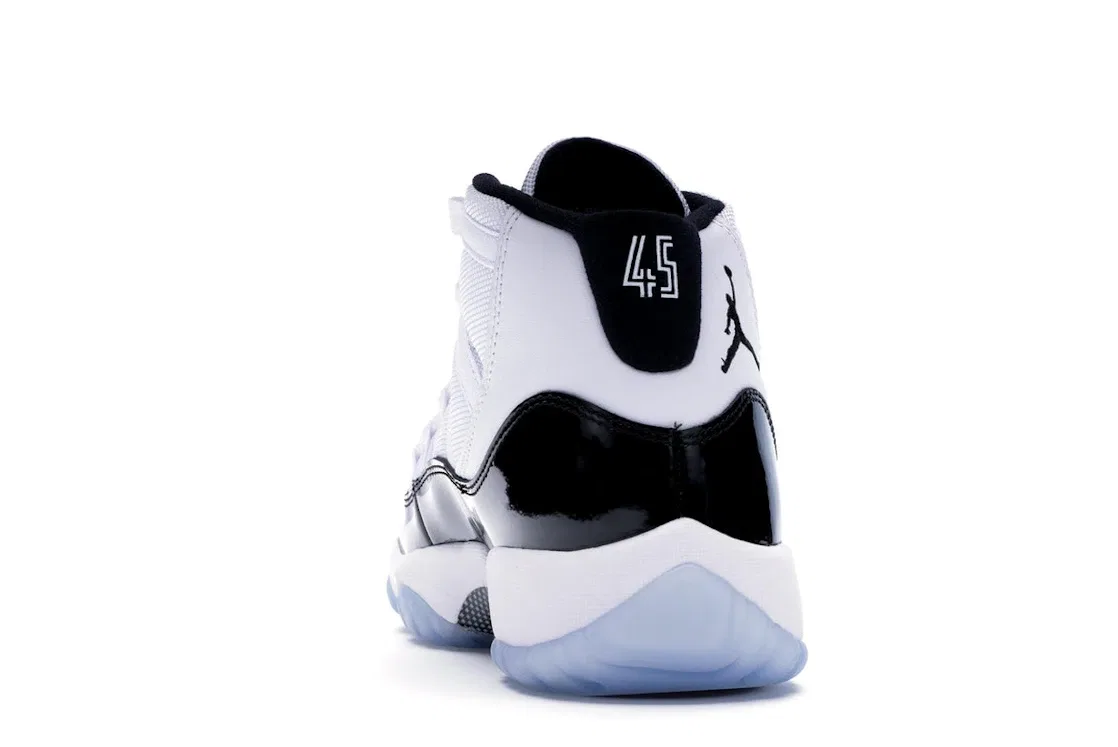 Детские кроссовки Lifestyle с принтом Jordan 11 Retro Jordan, White/Black-Concord — фото 4