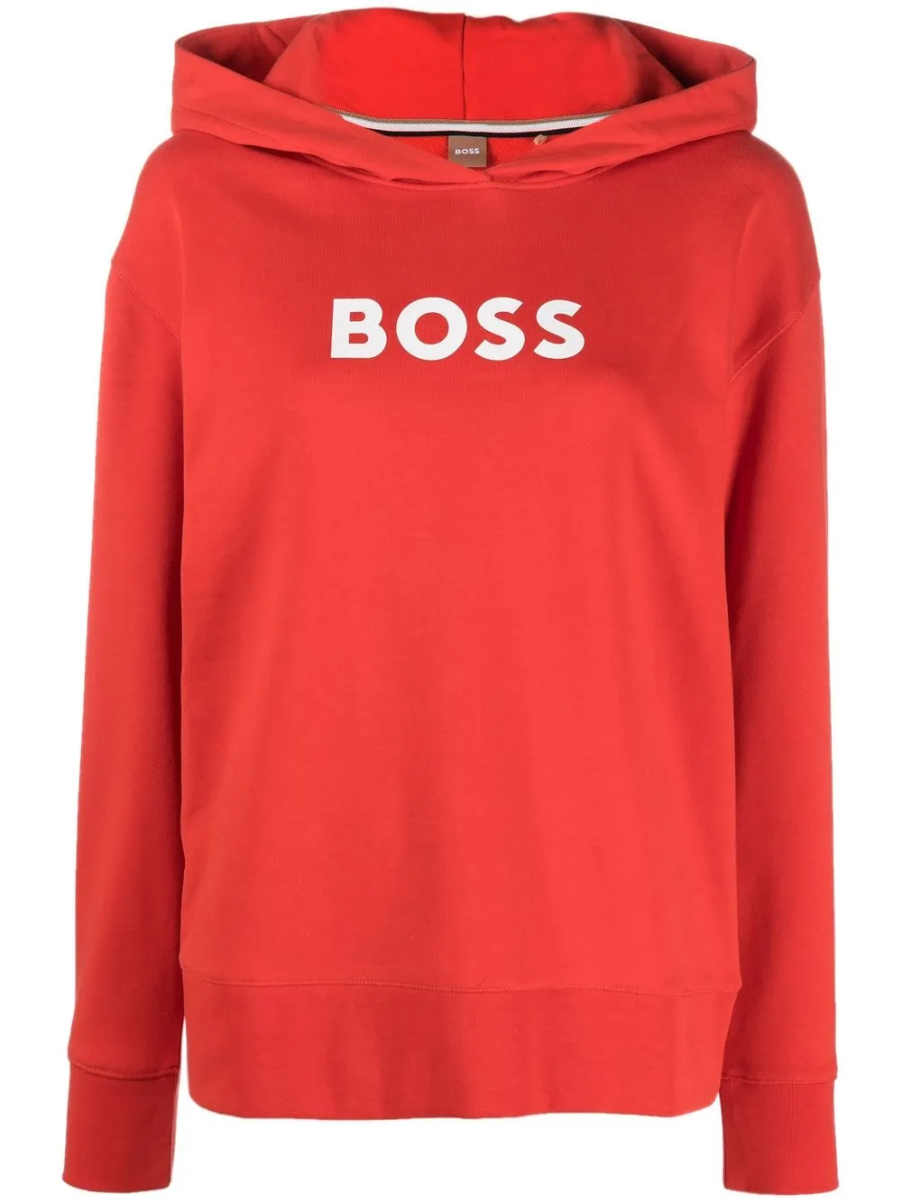 

Худи с логотипом BOSS, красный
