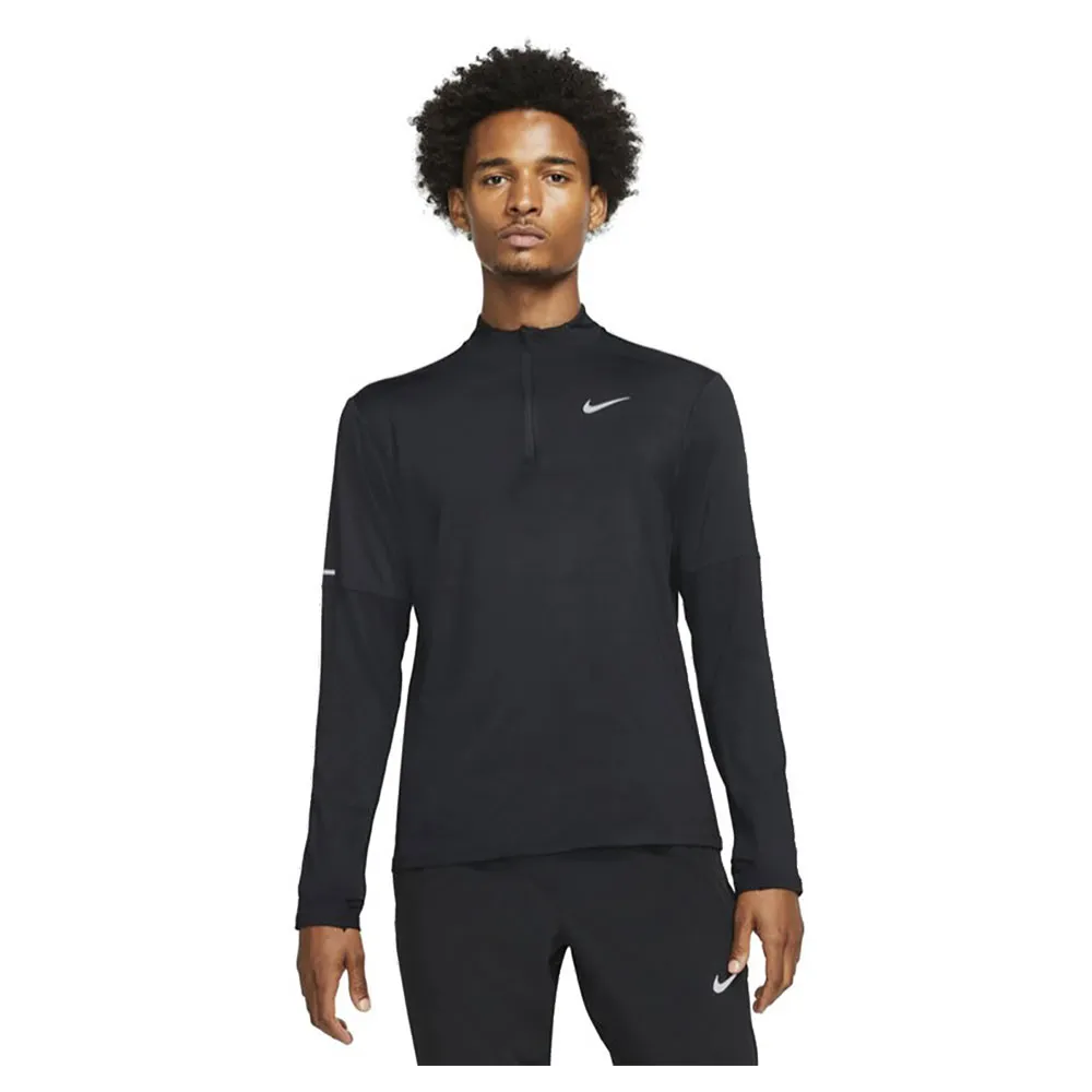 

Лонгслив Nike Dry Element half zip, черный