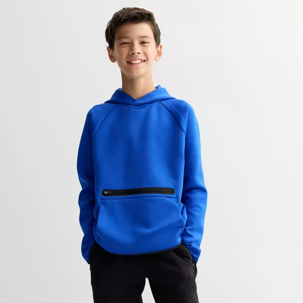 

Флисовая толстовка с капюшоном для мальчиков 8-20 лет Tek Gear, цвет atlas river