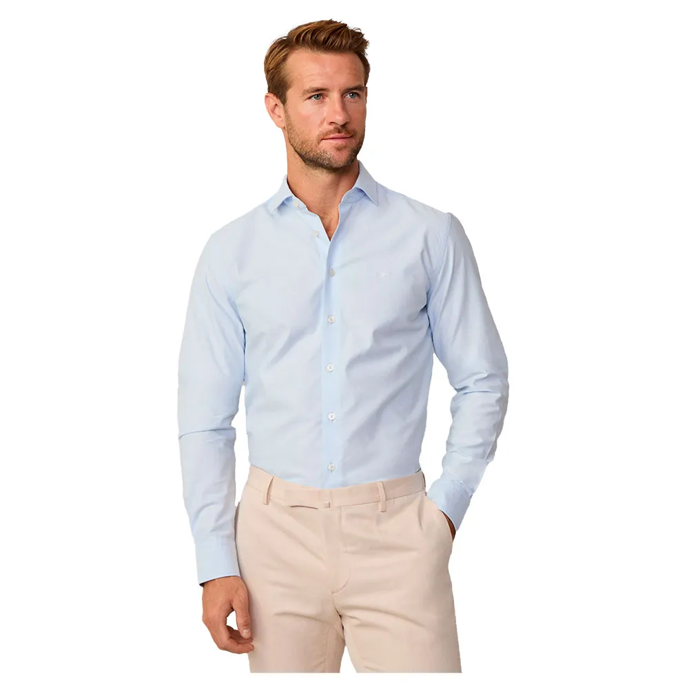 

Рубашка Hackett Ess Texture, синий