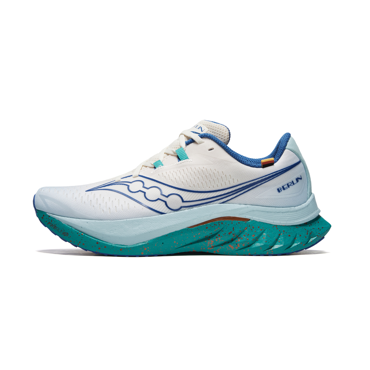 

Saucony Низкие кроссовки для бега, бежево-синие, мужские