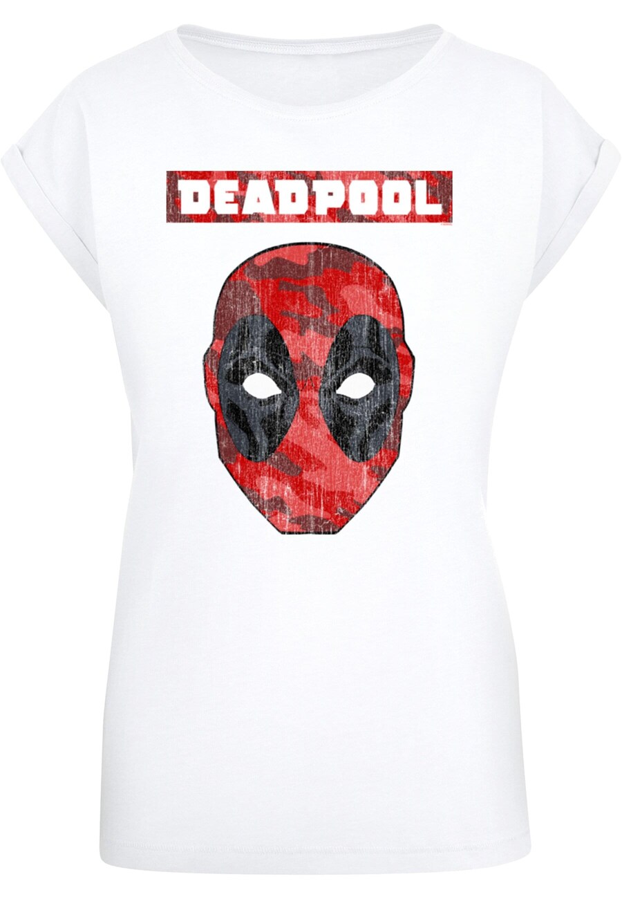 

Рубашка ABSOLUTE CULT Deadpool - Camo Head, белый