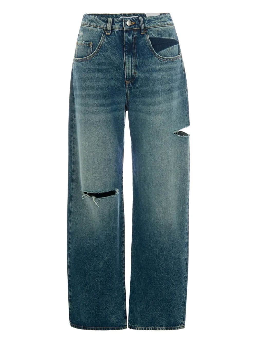 

Джинсы с вырезами ICON DENIM, синий