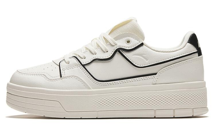 

Кроссовки ANTA Skateboarding Shoes Women's Low-top Ivory White/base Black, белый/черный