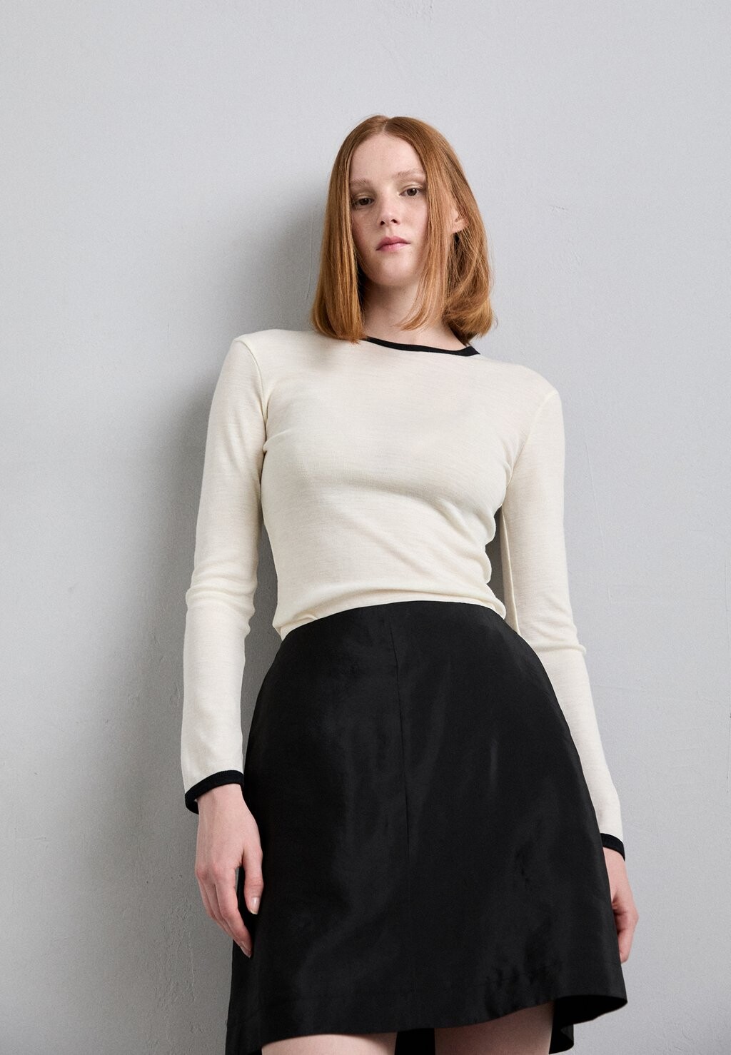 

Футболка с длинным рукавом Longsleeve BITE Studios, кремово-белая