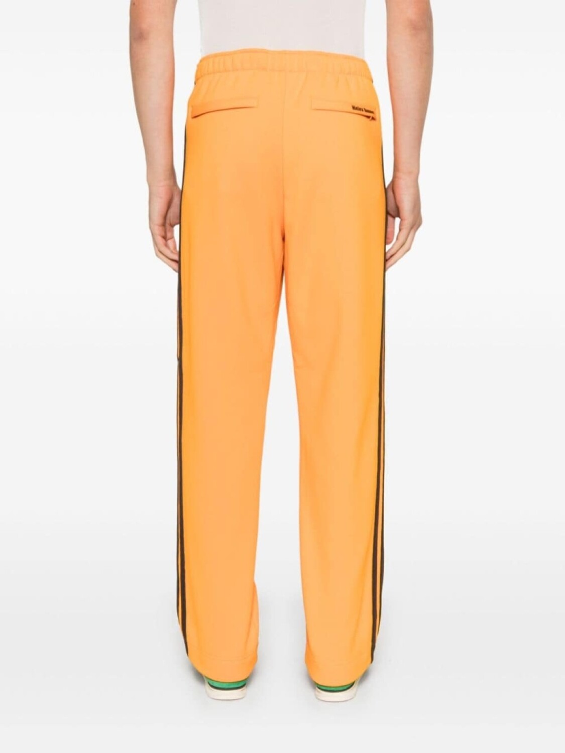 Adidas спортивные брюки 3-Stripes из коллаборации с Wales Bonner, оранжевый — фото 4