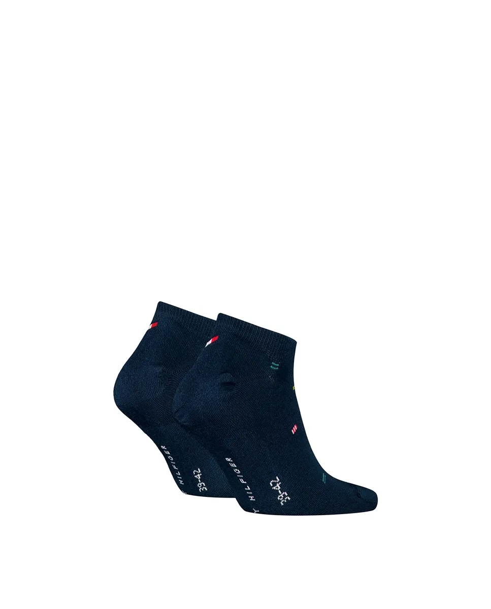 

Упаковка из 2 мужских носков длиной до щиколотки Tommy Hilfiger, тёмно-синий