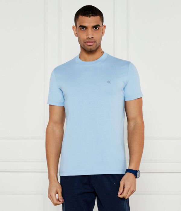 

Футболка мужская Calvin Klein Jeans с монограммой, голубой