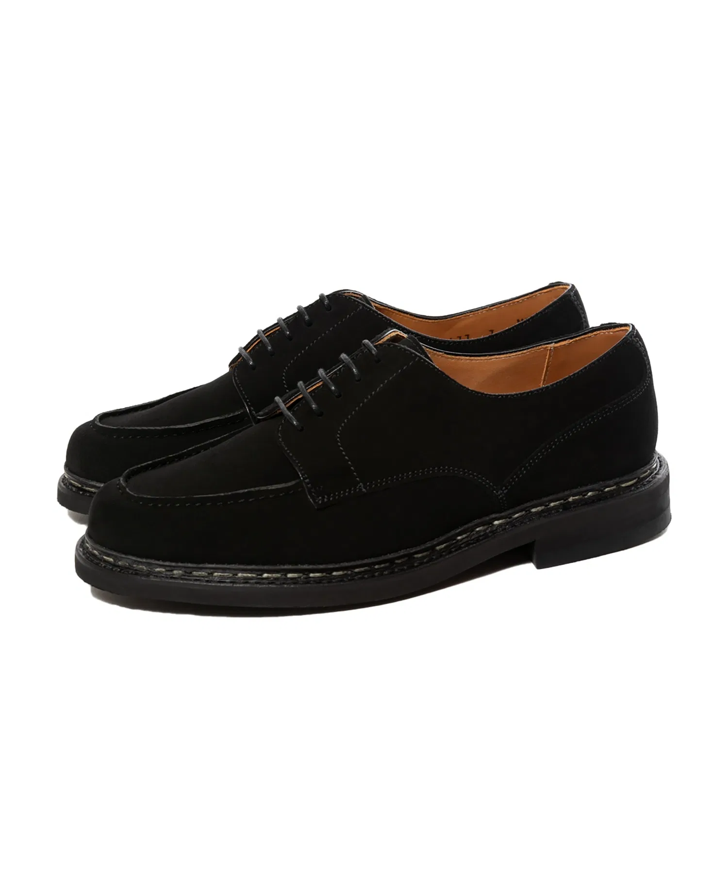 Мужские туфли Berwick1707 U-образный мыс 4477 с подошвой Vibram