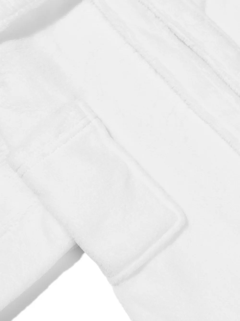 Халат с нашивкой Polo Bear Polo Ralph Lauren Kids, белый — фото 4