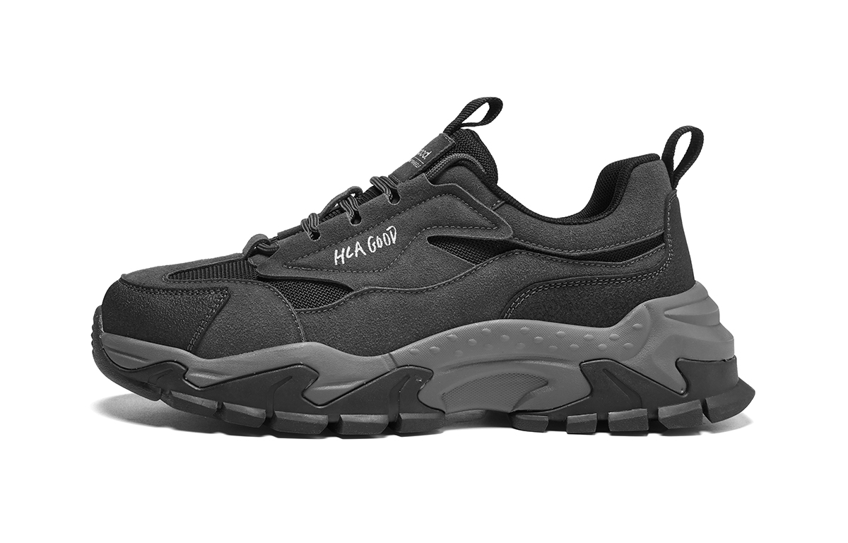 

HLA Мужские низкие кроссовки Chunky, цвет хаки/черный/серый