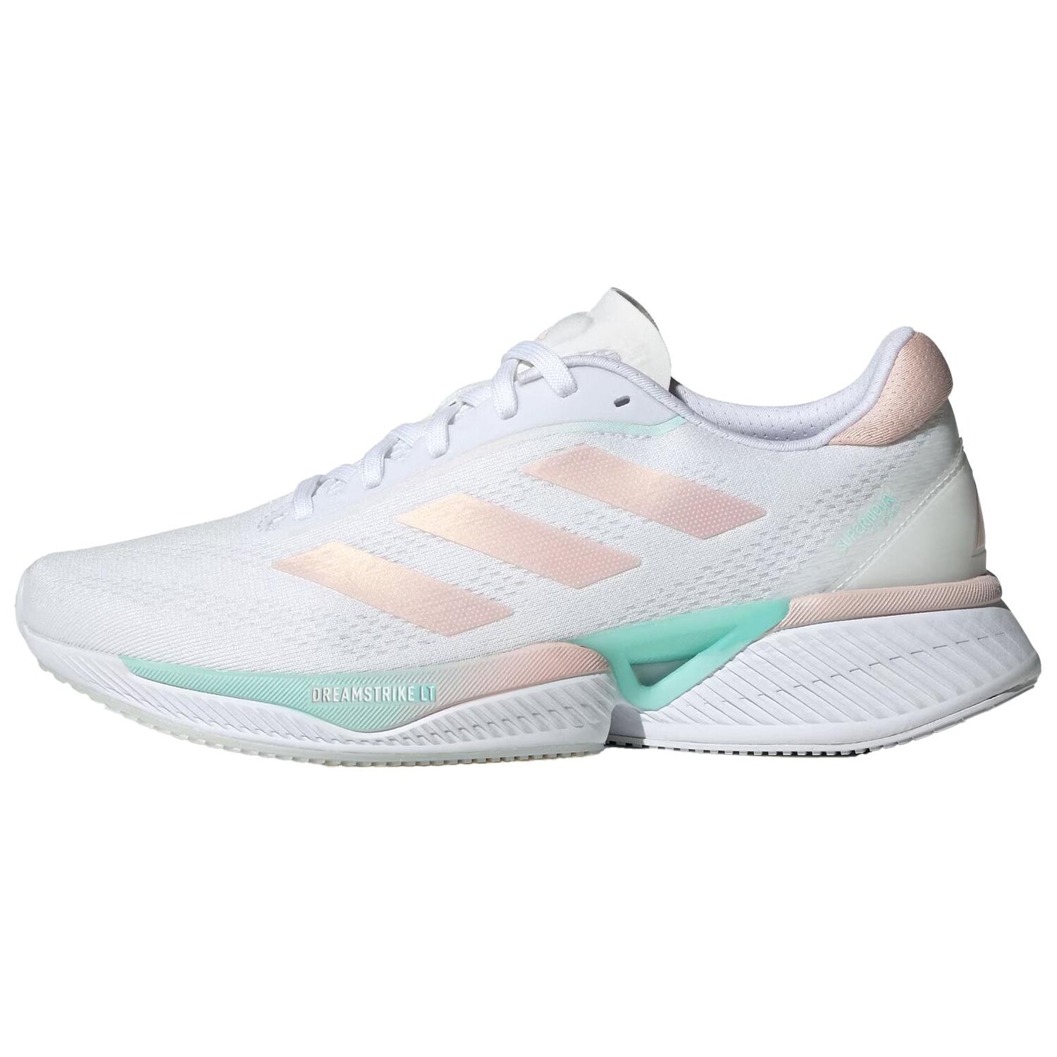

Кроссовки Supernova женские с низким верхом, белые/песочно-коричневые Adidas