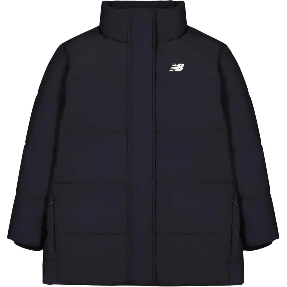 

Пуховик женский черный New Balance