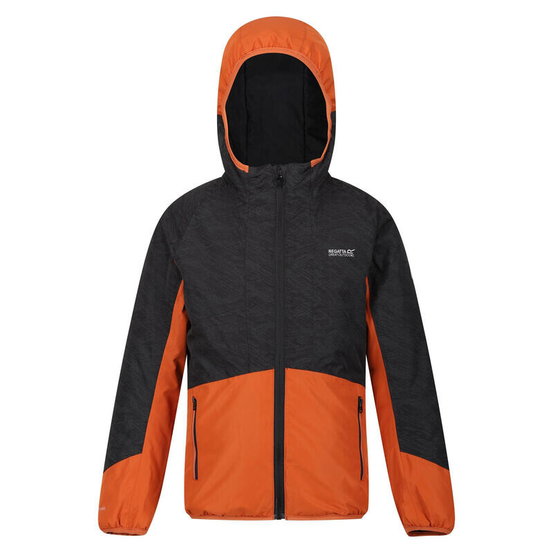 

Детская куртка Regatta, цвет black/cobre