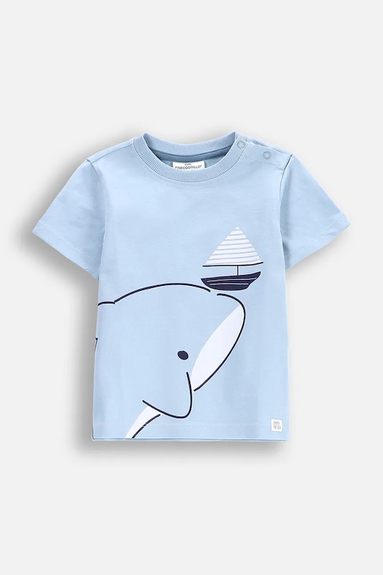 

Футболка для малышей Coccodrillo, синий