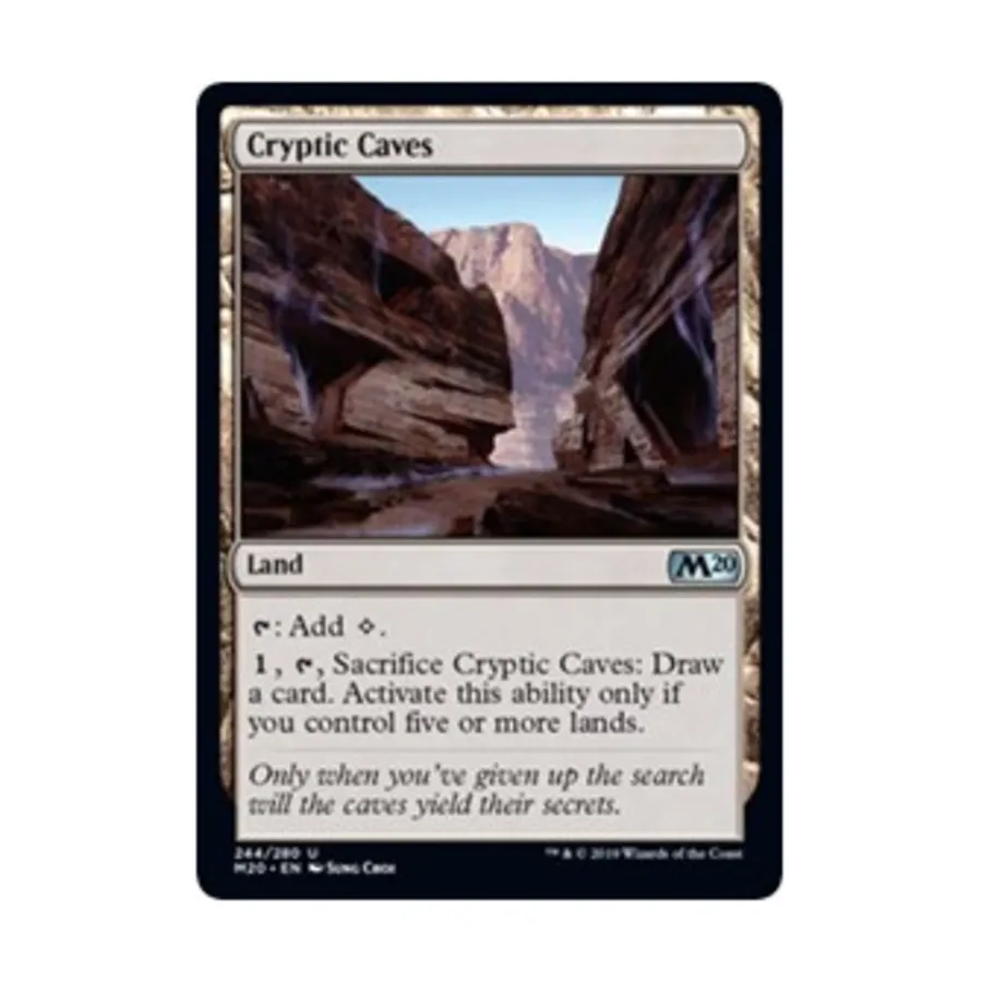 

CCG Загадочные пещеры (U), MTG - Core Set 2020