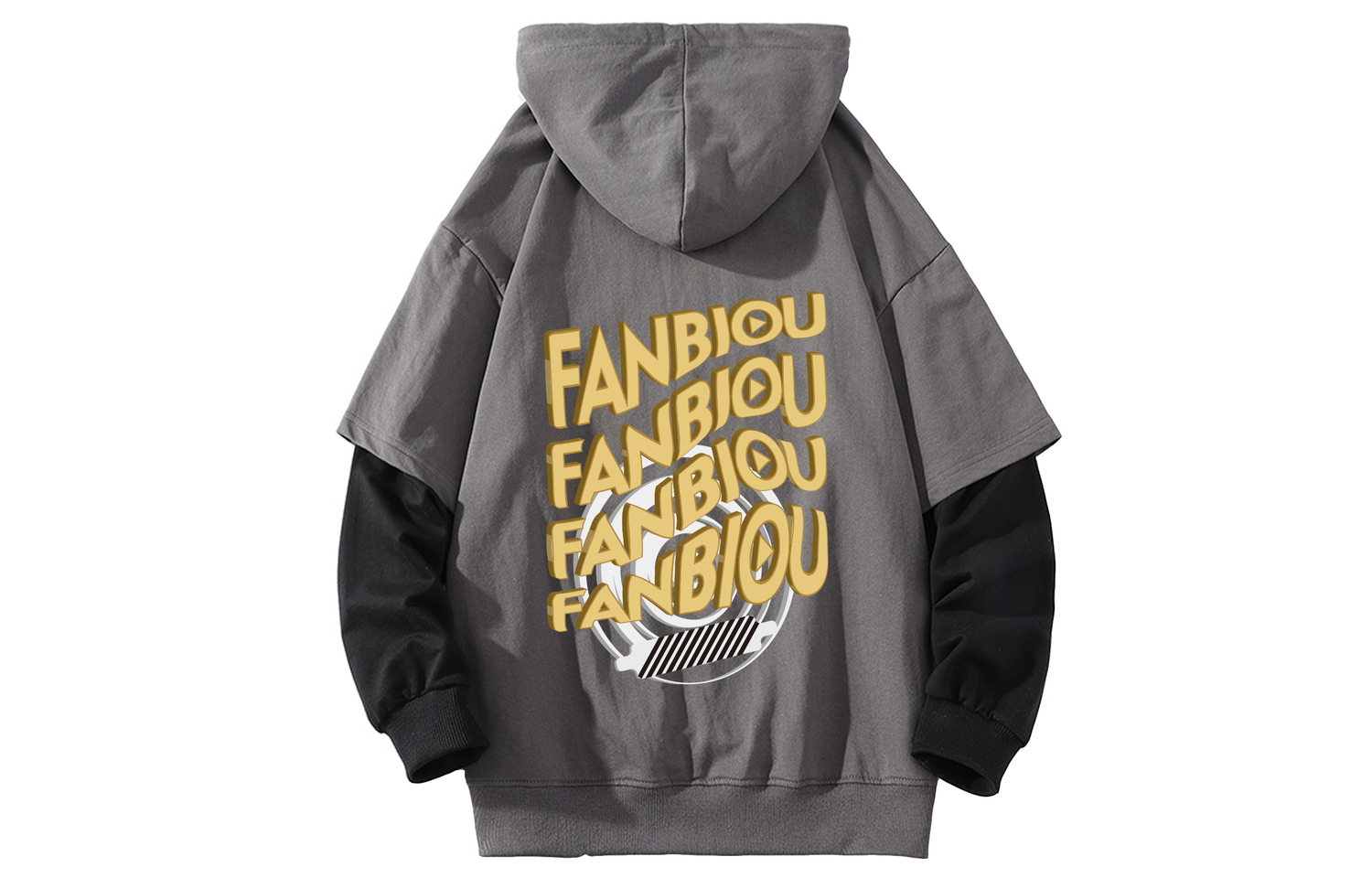 

Свитшот унисекс FANBIOU, темно-серый (в комплекте с хлопковыми спортивными штанами)