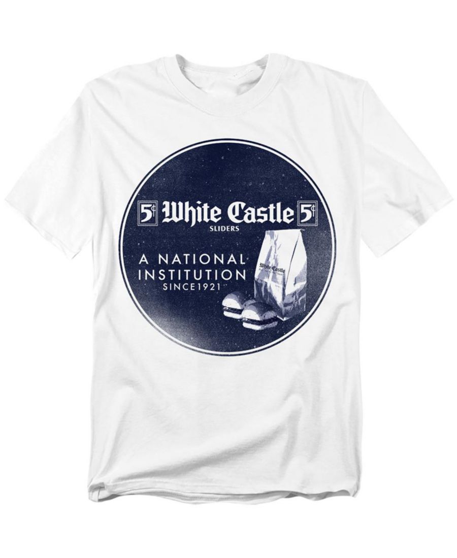 

Футболка Национального института больших размеров White Castle, White, Белый, Футболка Национального института больших размеров White Castle, White