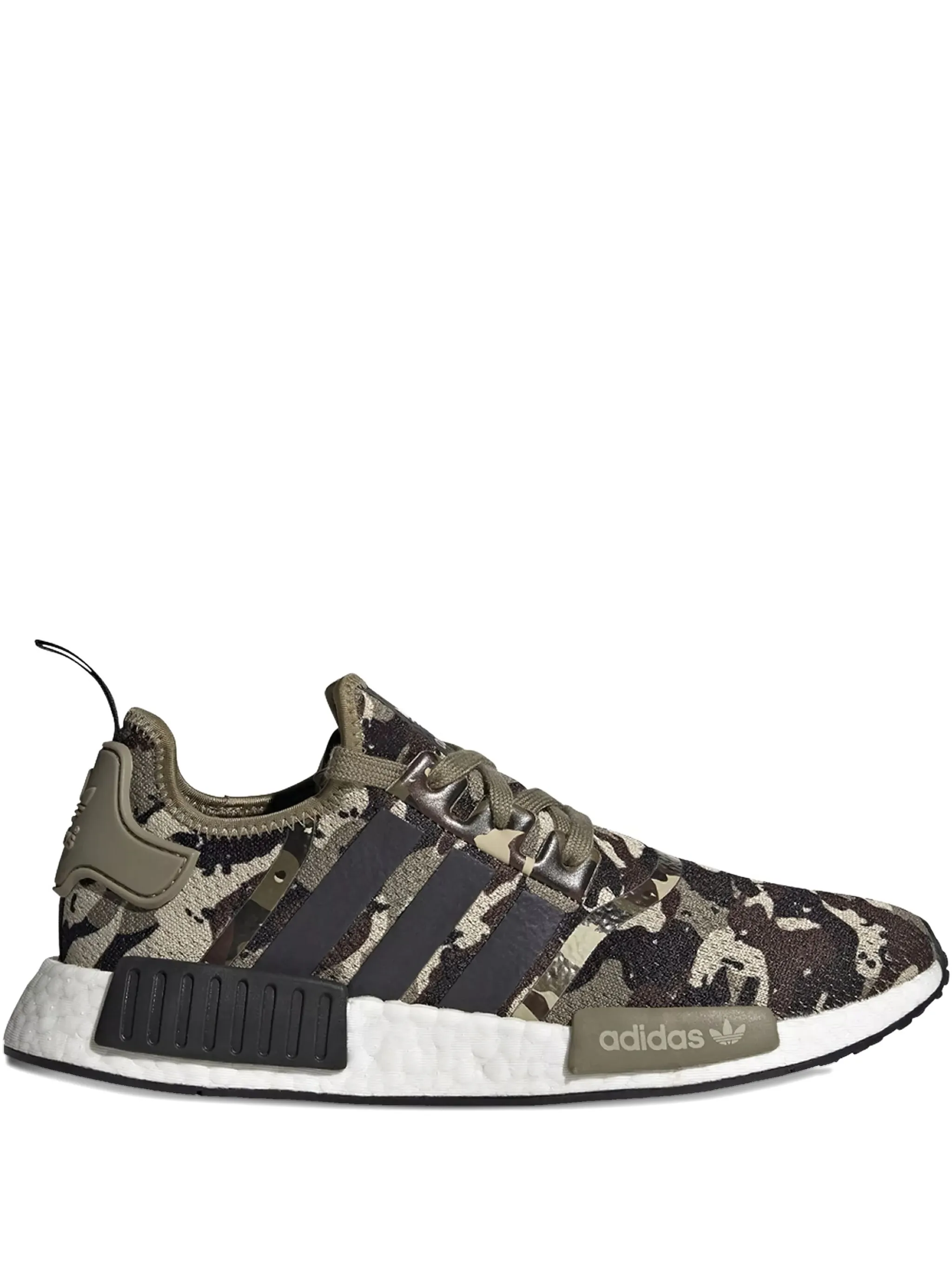 Кроссовки NMD_R1 Savanna/Brown/Savanna Adidas, зеленый