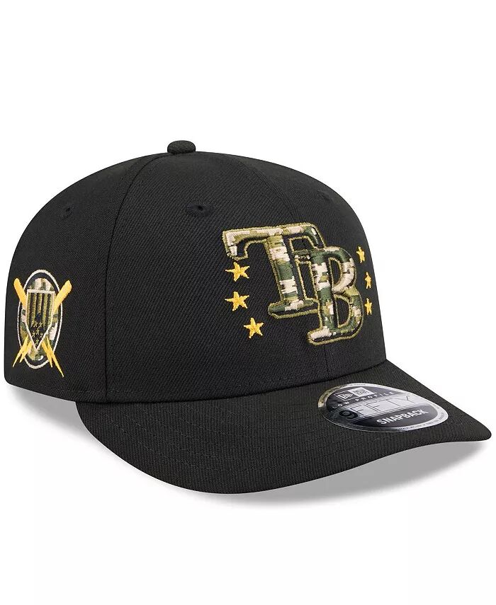 

Мужская черная бейсболка Tampa Bay Rays 2024 Armed Forces Day Low Profile 9FIFTY Snapback New Era