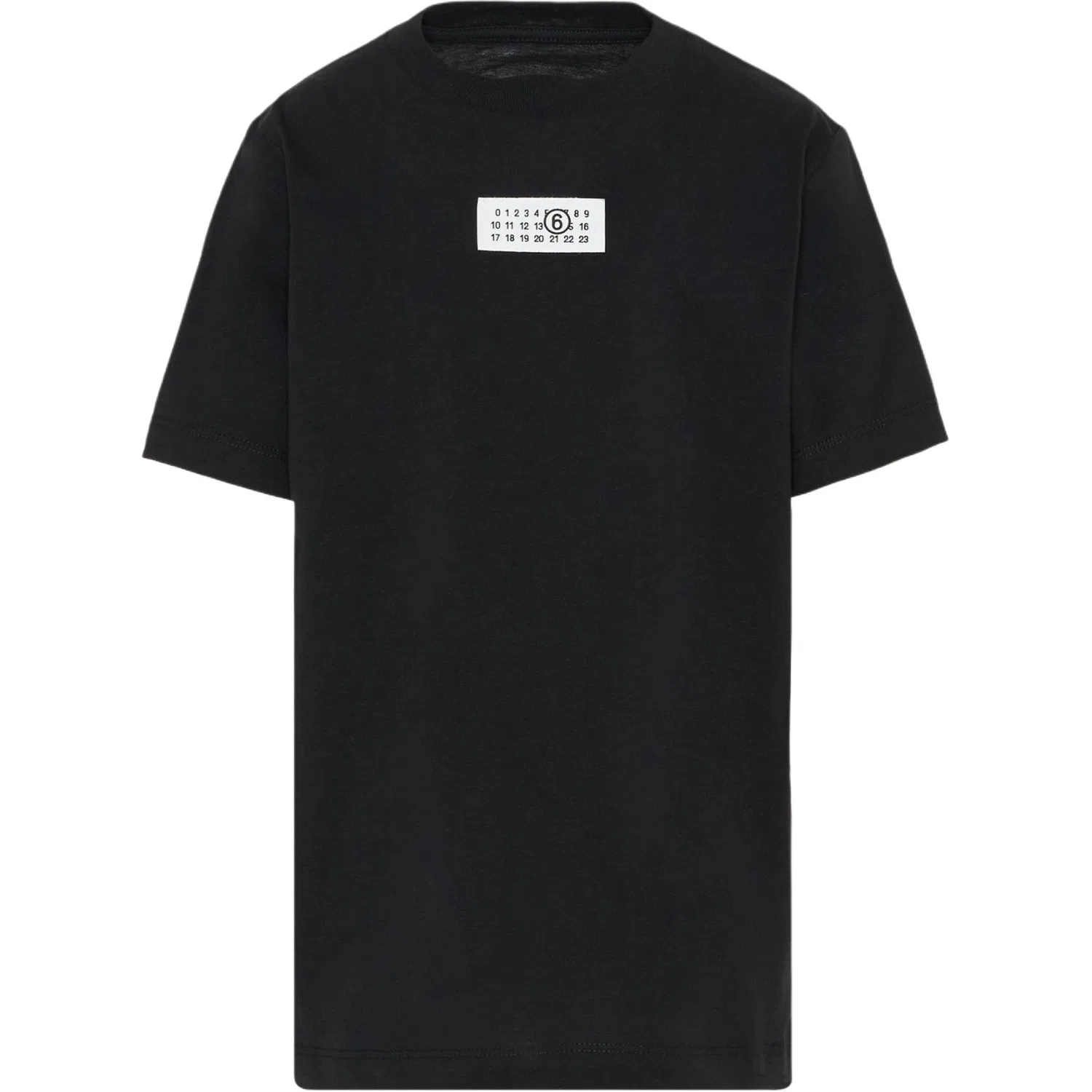 Футболка детская MM6 Maison Margiela черная