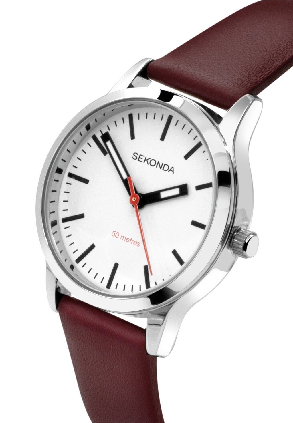 

Часы WITH ROUND CASE Sekonda, белый