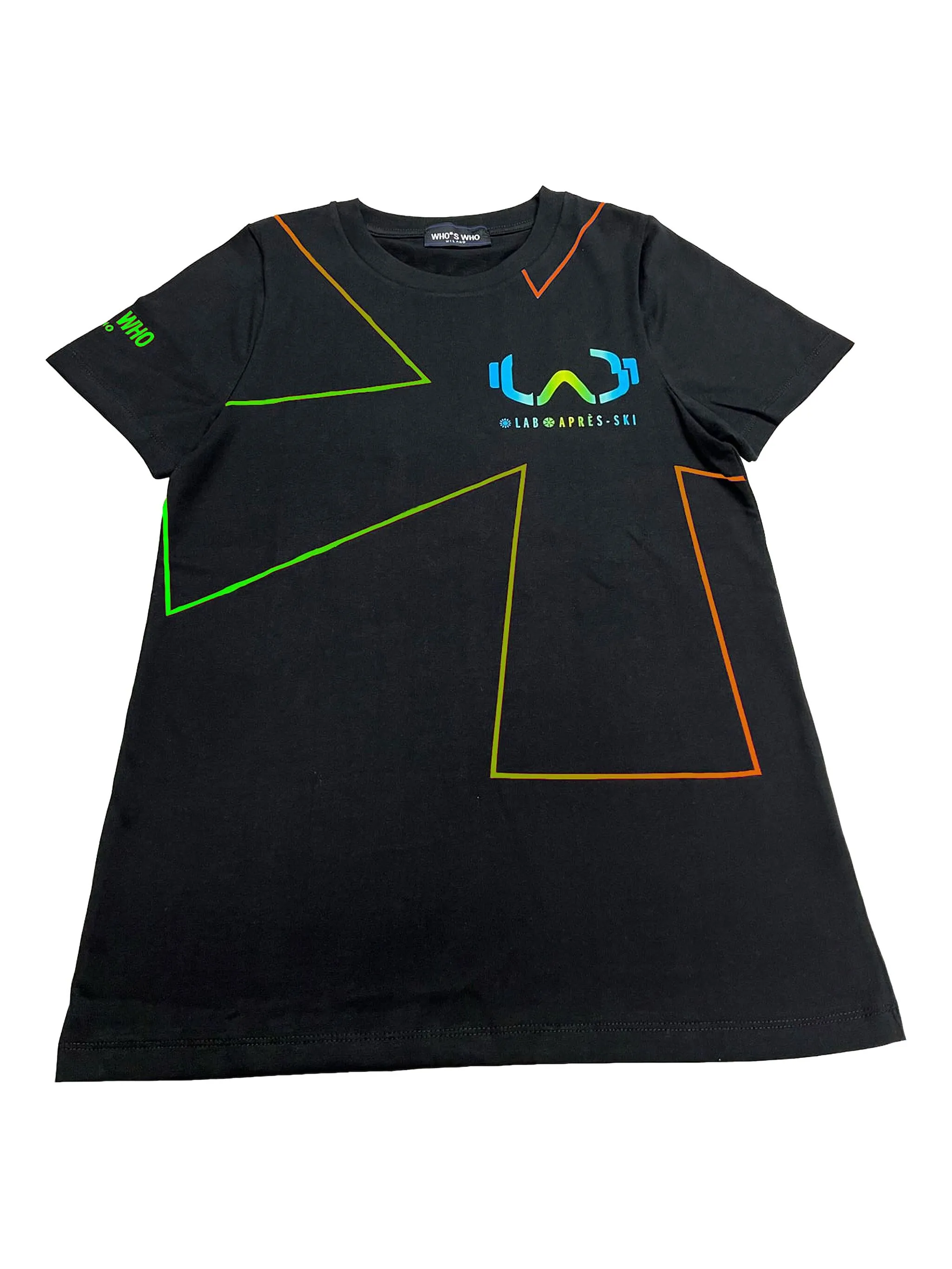 

Футболка с графичным принтом Who'S Who, черный