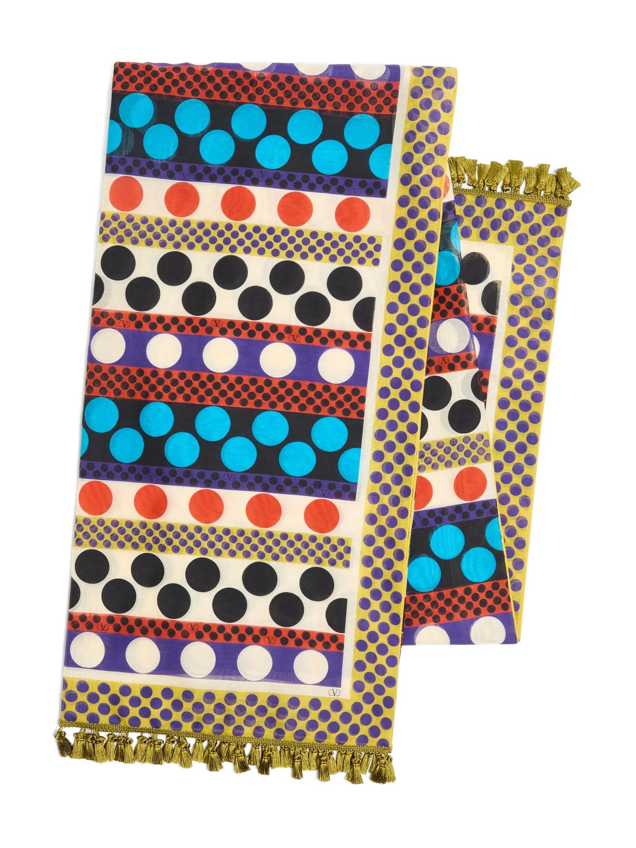 

Саронг в горох Valentino Garavani, белый