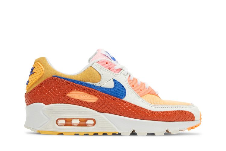 Кроссовки Nike Wmns Air Max 90 'Campfire Orange', оранжевый — фото 2