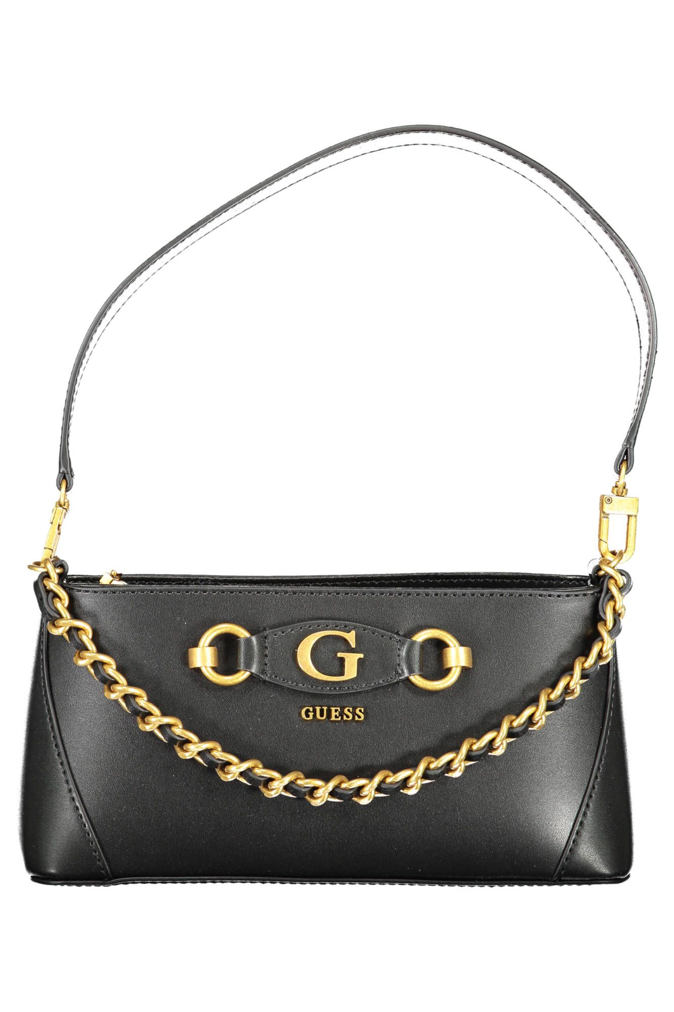 

Черная женская сумка из полиуретана Guess Shoes