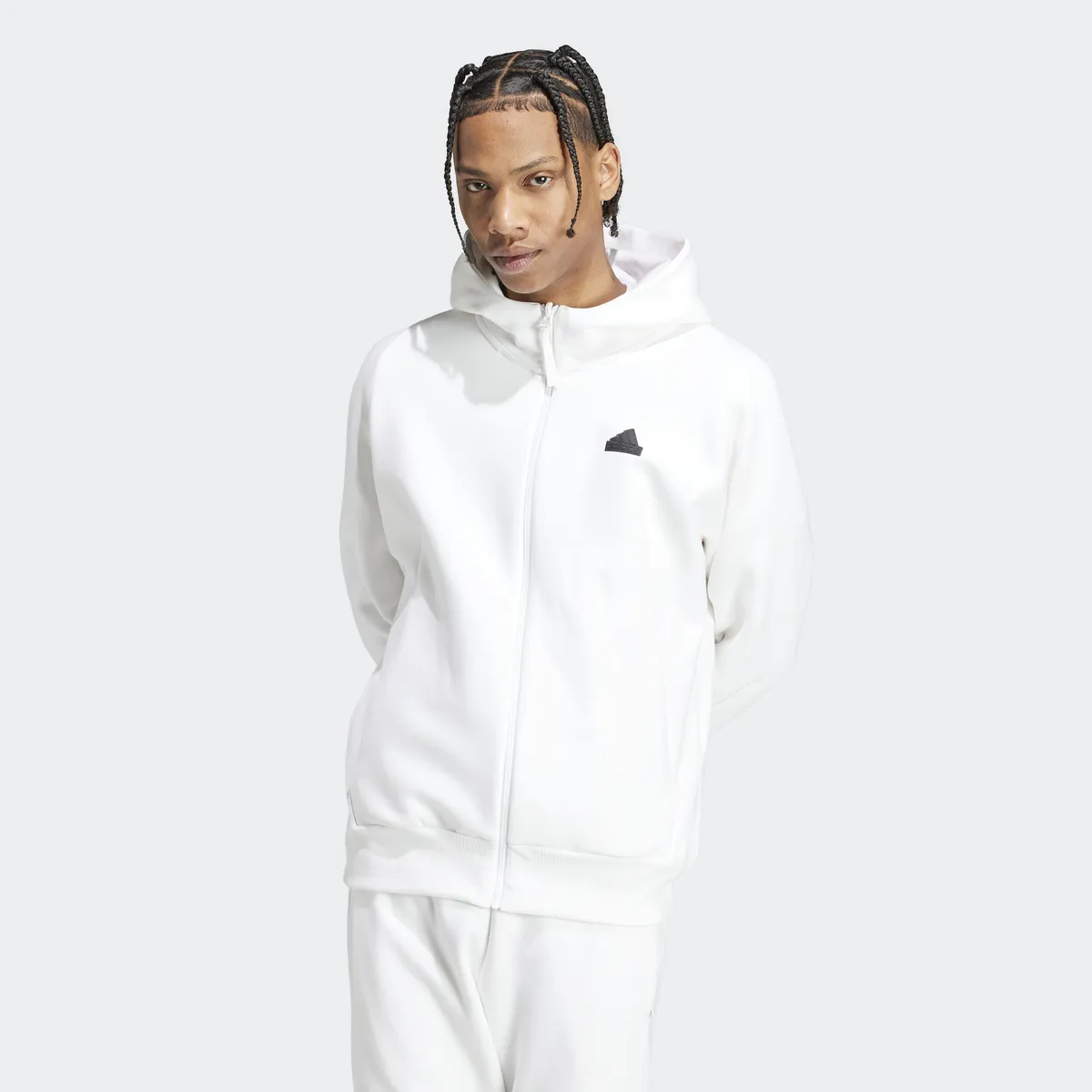 

Толстовка с капюшоном Adidas Sportswear "M Z.N.E. ПР ФЗ ", белый