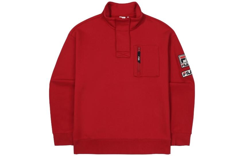 

Толстовка унисекс красная Fila, красный