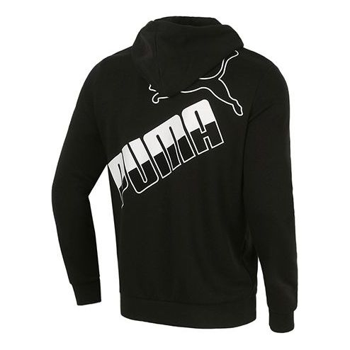 

Куртка big logo full zip up jacket 'black white' Puma, черный