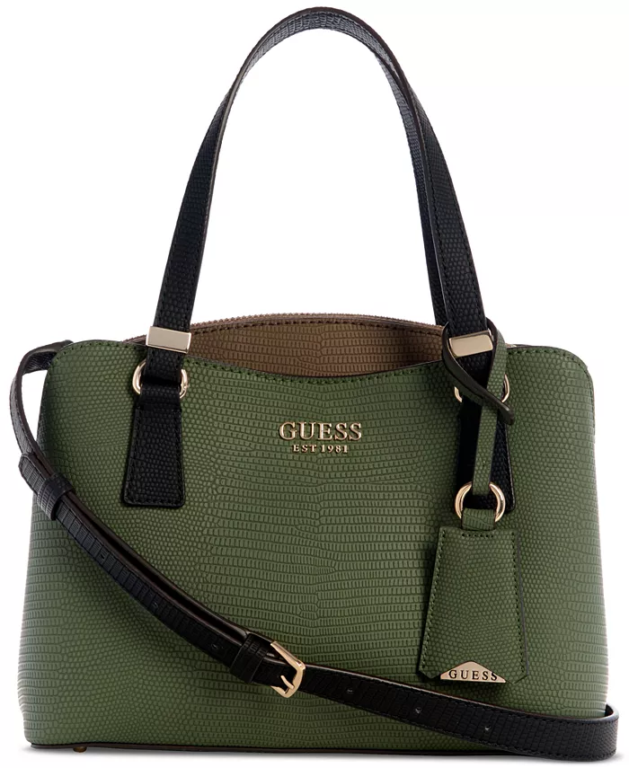 

Сумка-кошелек Lyndi Girlfriend с тремя отделениями GUESS, зеленый