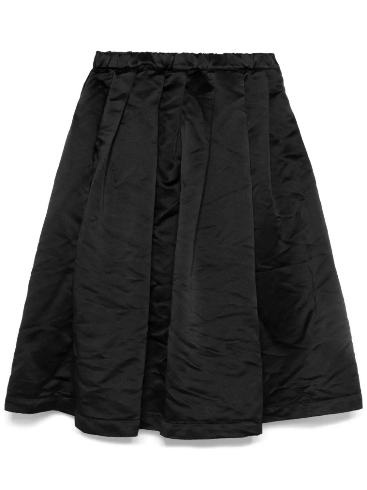 

Comme Des Garçons атласная юбка миди, черный