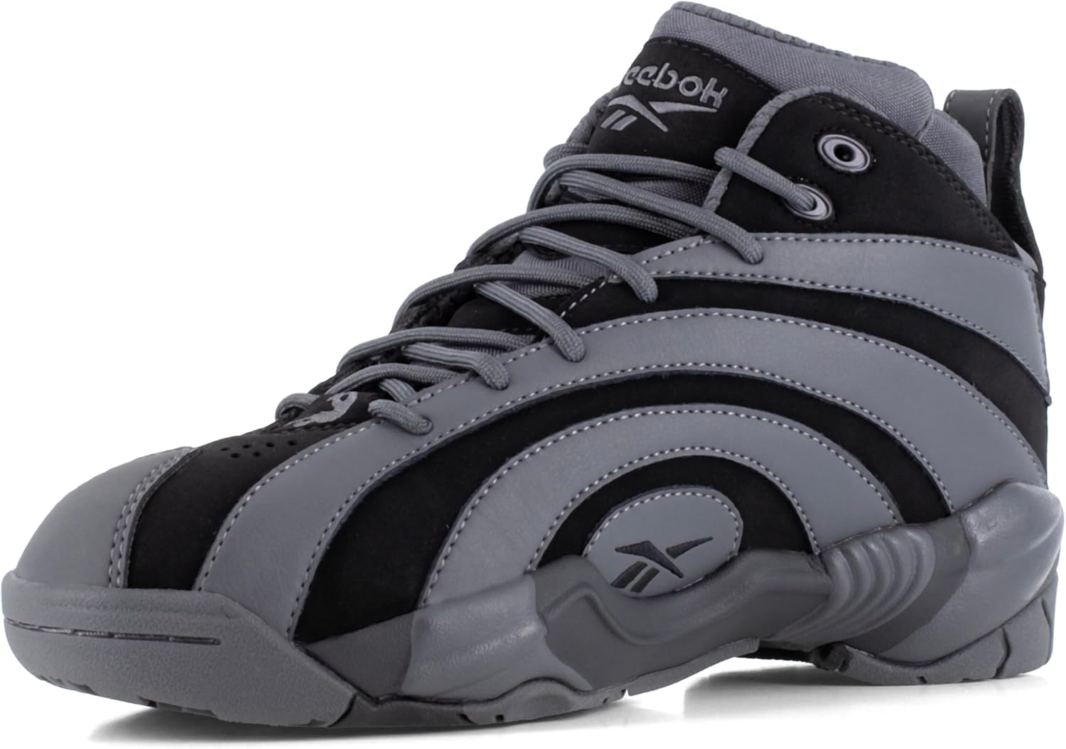 Мужские кроссовки Reebok Shaqnosis, черный/серый — фото 4