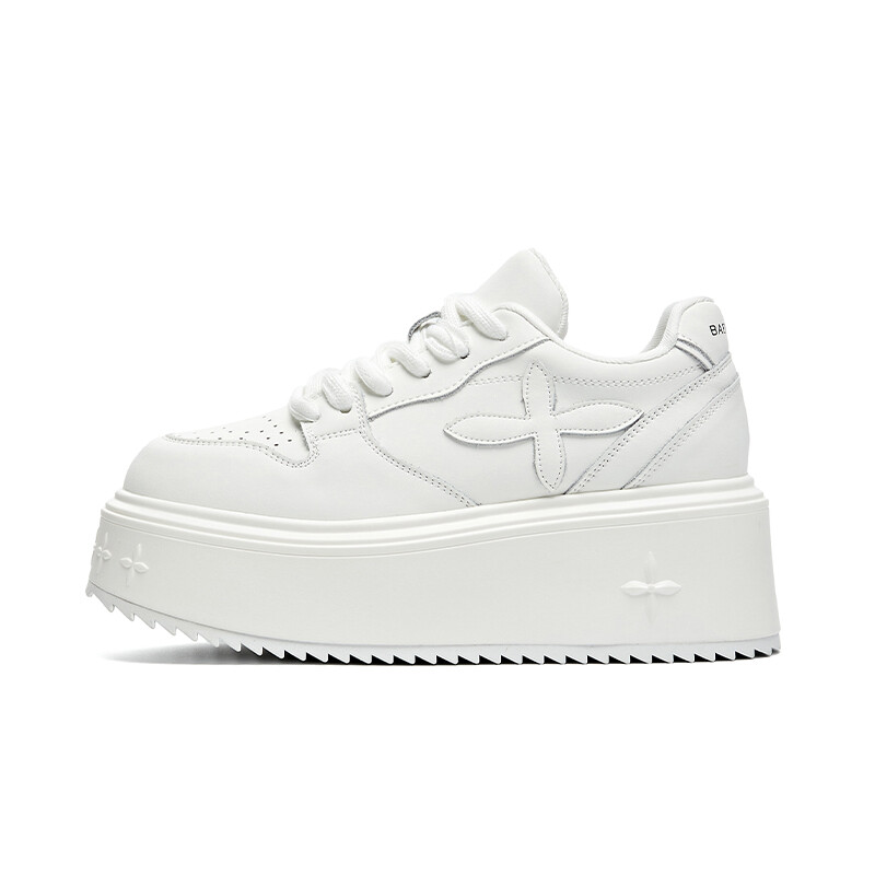 

Кроссовки BURGELY Skateboarding Shoes Women's Low-top White, белый