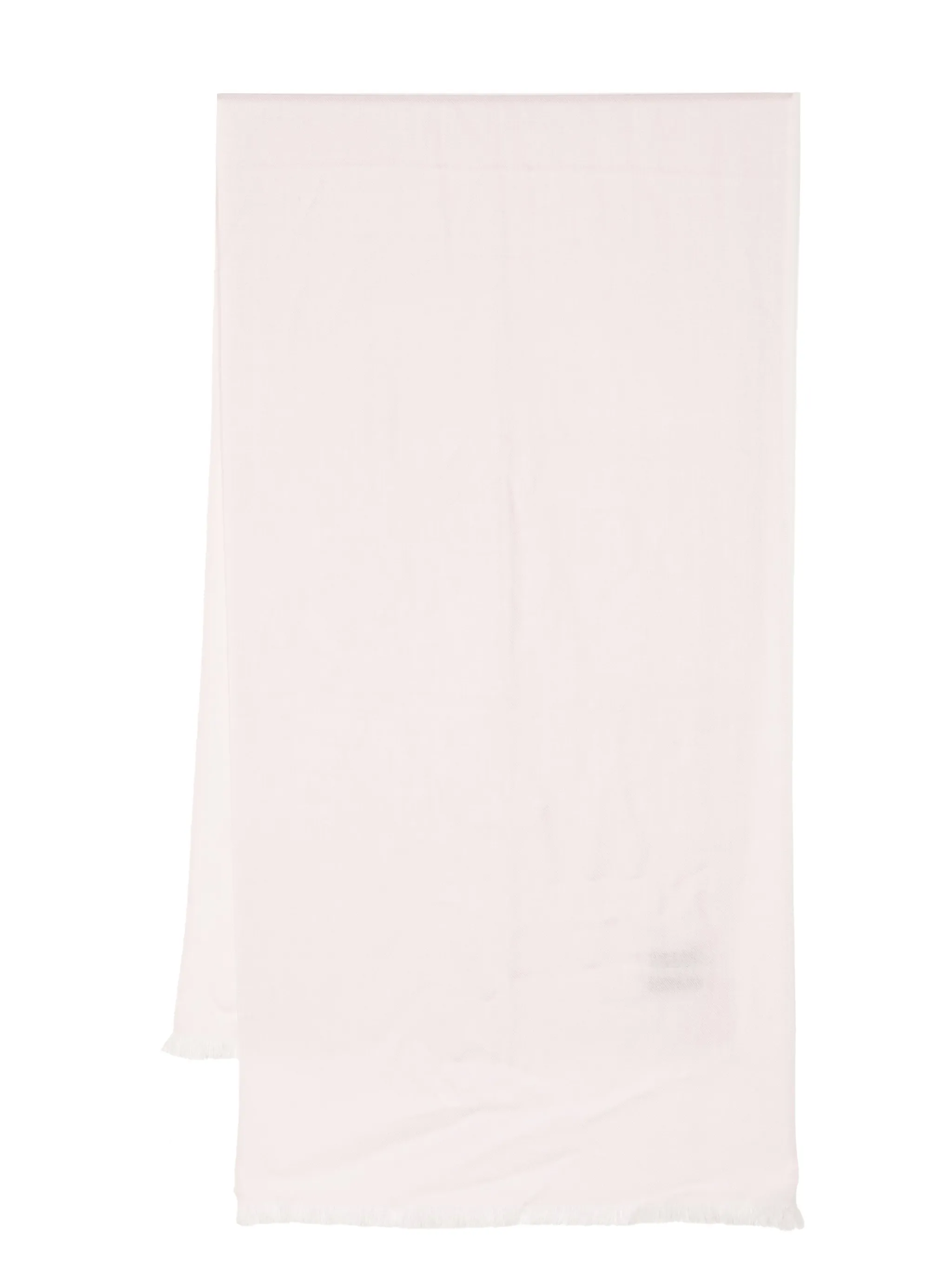 

Кашемировый шарф с бахромой N.Peal, розовый