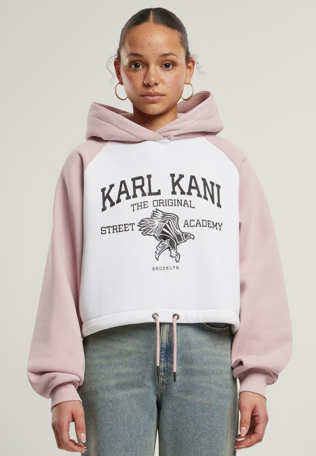 

Толстовка с капюшоном SIGNATURE STREET ACADEMY RAGLAN Karl Kani, белый