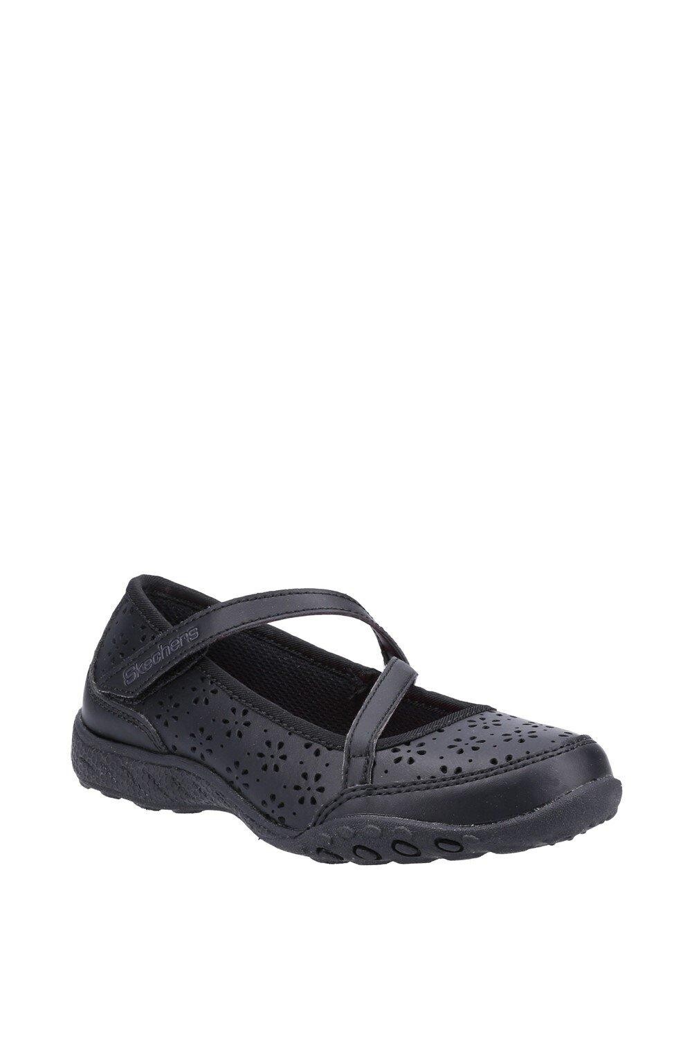 

Школьная обувь Breathe-Easy Playground Poppies Skechers, черный