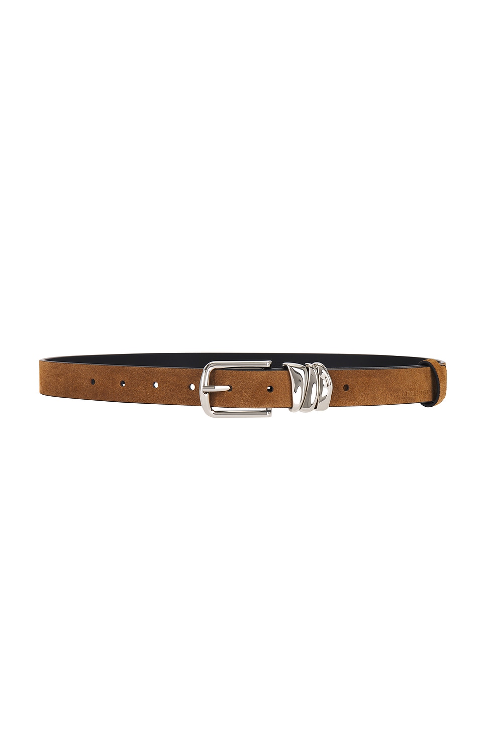 

Ремень Boyfriend от Black Suede Studio, tobacco & silver