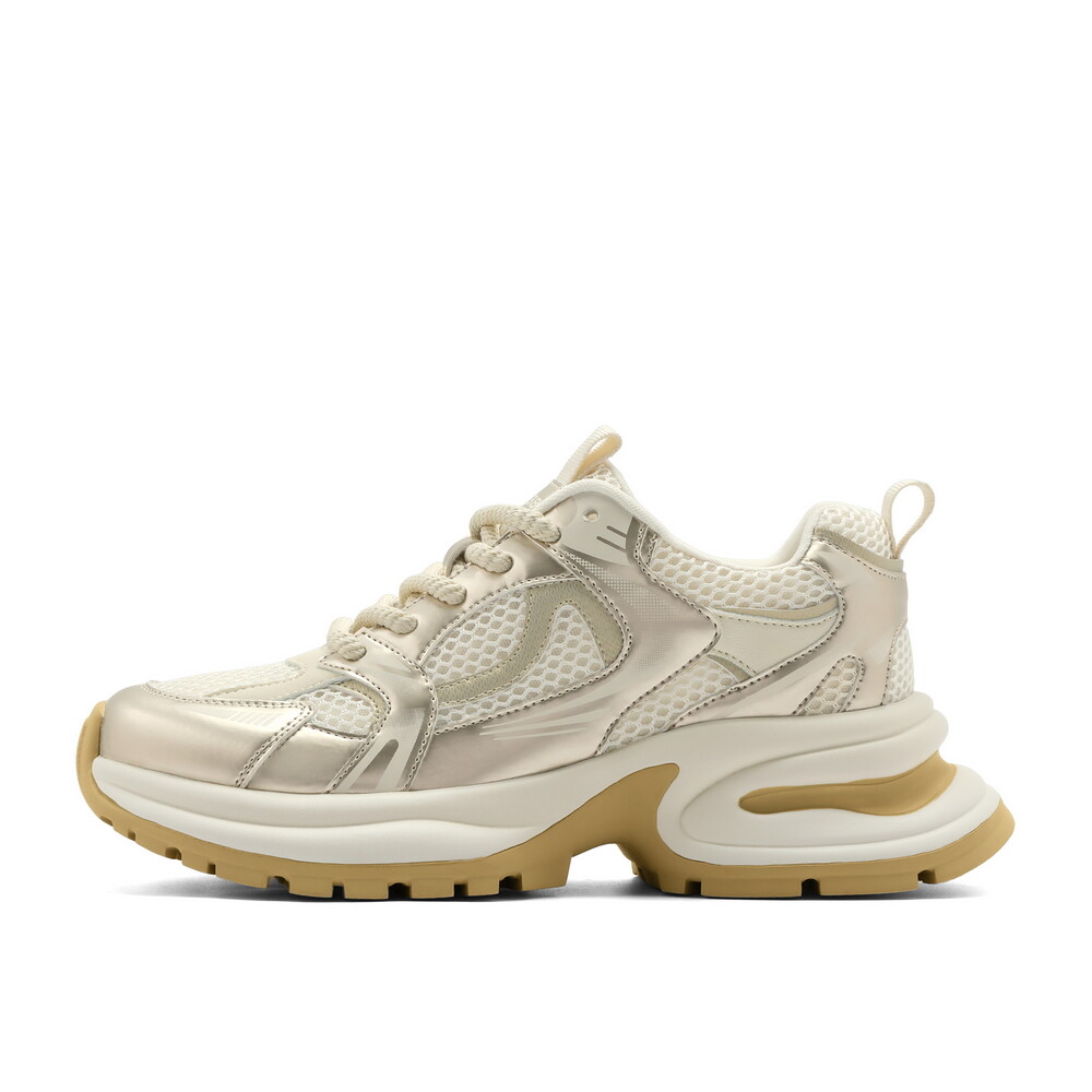 

Кроссовки BELLE Chunky Sneakers Women's Low-top, золотой, Желтый, Кроссовки BELLE Chunky Sneakers Women's Low-top, золотой