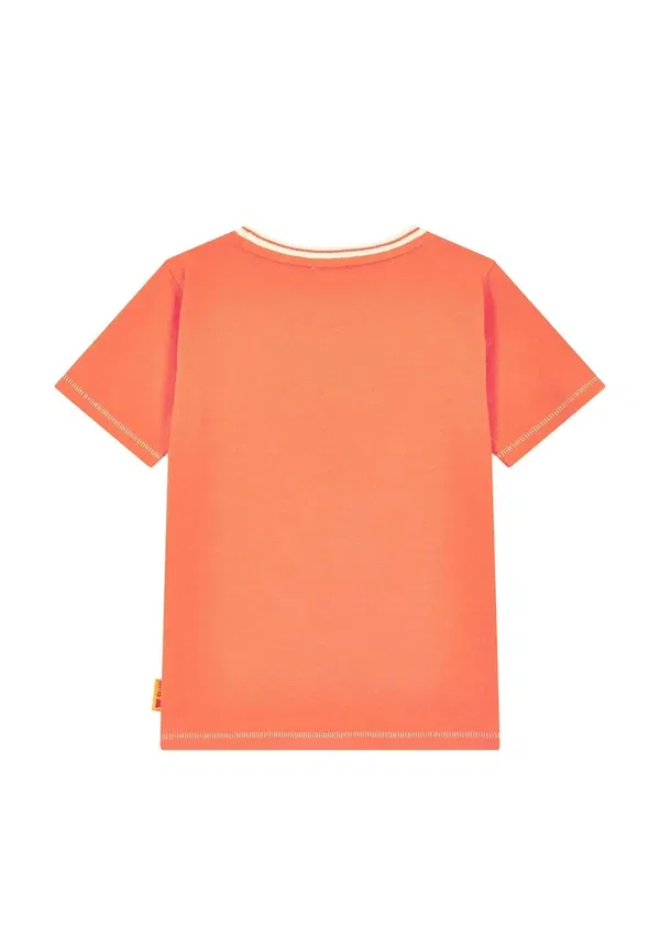 Футболка Steiff Offshore adventures print t-shirt, цвет хурма — фото 2