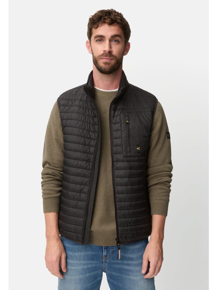 

Camel Active Водоотталкивающий жилет черного цвета